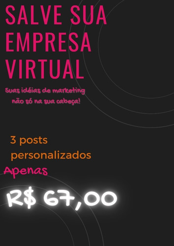 Imagem 1 de 4 de Posts Personalizados Para Instagram