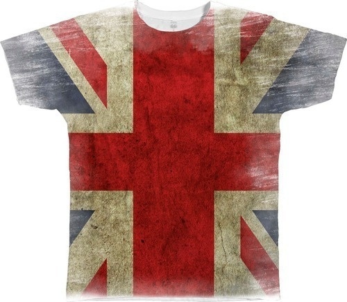 Camiseta Camisa Personalizada Bandeira Inglaterra Pais Hd 1