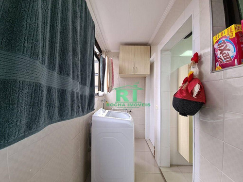 Imagem 21 de 22 de Apartamento Na Praia, 3 Dormitórios, Sendo 2 Suítes, Sacada, Piscina, 1 Vaga De Garagem, Praia Das Astúrias - Guarujá/sp. - Ap3869