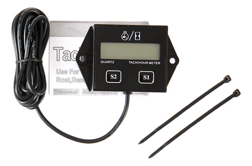 Temporizador De Tacómetro Industrial Lcd Para Motocicleta