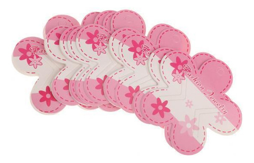 2 Pack Of 300 Assorted Floral Paper Hair Clip Display 2 Pcs