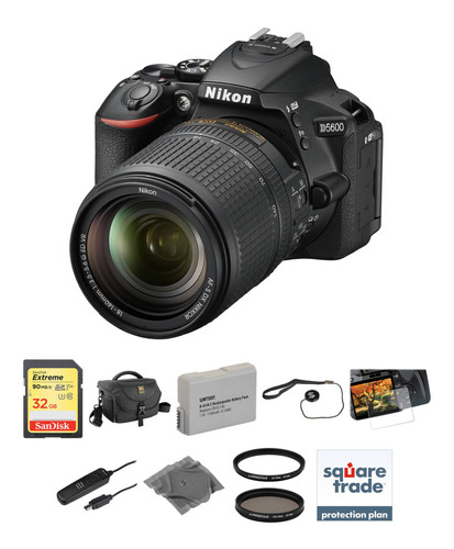 Nikon D5600 Dslr Camara Con 18-140mm Lens Deluxe Kit