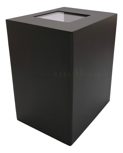 Arandela Kasse Quadrada Multifoco Metal Domado