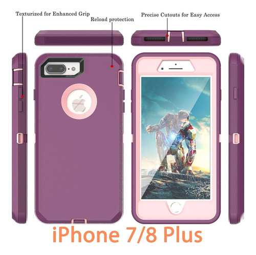 Ymhxcy Para La Caja Del iPhone 8 Plus, La Caja Del iPhone 7