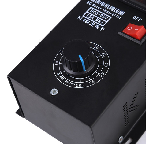 6v - 90v 12v Pwm Dc Motor Control De Velocidad Plc 15a Gober
