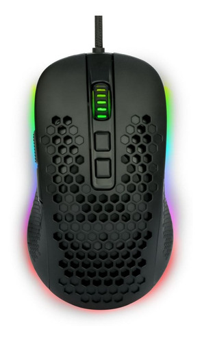 Mouse Gamer Perseo Perses Rgb 6 Botones 4000 Dpi Usb Nnet