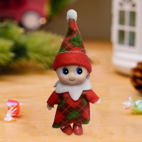 2 Boneca De Natal Elfo Novidade Decoração De Elfo De Natal