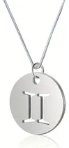 Comprar Collar Dije Signos Del Zodíaco En Acero Con Cadena