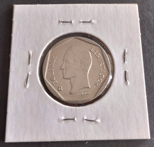 Moneda Acero-niquel 1999 Bs100