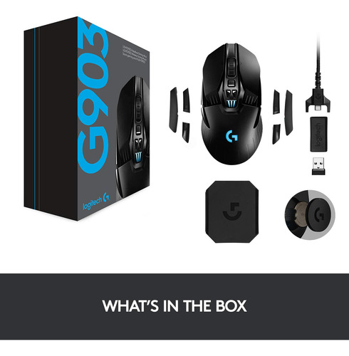 Mouse Sem Fio Para Jogos Logitech G903 Lightspeed Black
