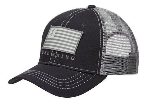 Browning Patriot - Gorra De Natación, Color Gris