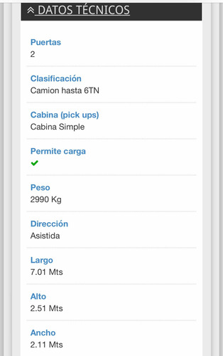 Camion Ford Cargo 712