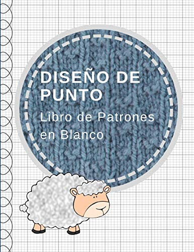 Diseño De Punto: Cuaderno De Papel Cuadriculado Libro De Pat