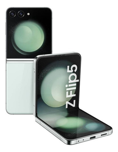 Samsung Galaxy Z Flip 5 - 512 Gb, 4 Gb Ram, Celular Plegable Verde Claro (Reacondicionado)