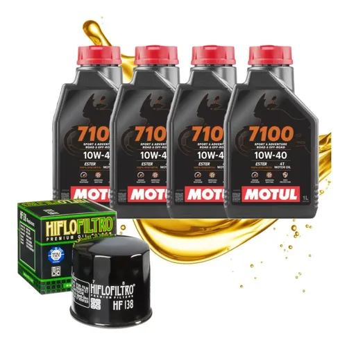 【超美品】インクスレーベル　サビオ　FXB-TS79UL Tres SABIO Kit Óleo Suzuki Gsx-s 750 Gsx 650f Motul 7100 10w40 + Hiflo