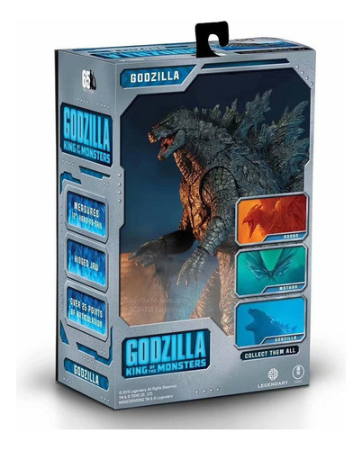 Boneco Godzilla Rei Dos Monstros 2019 Edição De Cinema