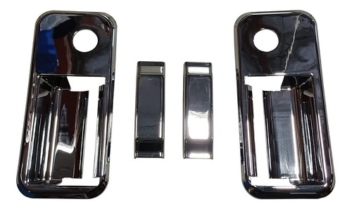 Fit Volvo Vnl Door Handle Cover Chrome Set, Years: 2005-2018