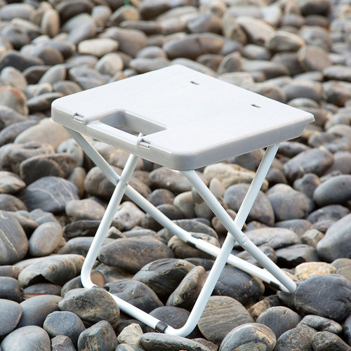 A Taburete Plegable Portátil De Metal Para Actividades Y