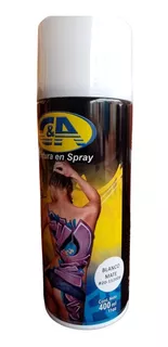 Pintura En Spray Blanco Mate #20 - C&a