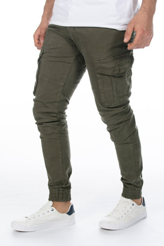 Pantalon Cargo Puño Hombre Chupin Turk Tucson 1007/02