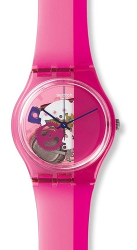 Reloj Swatch Rosa De Plástico Gp145