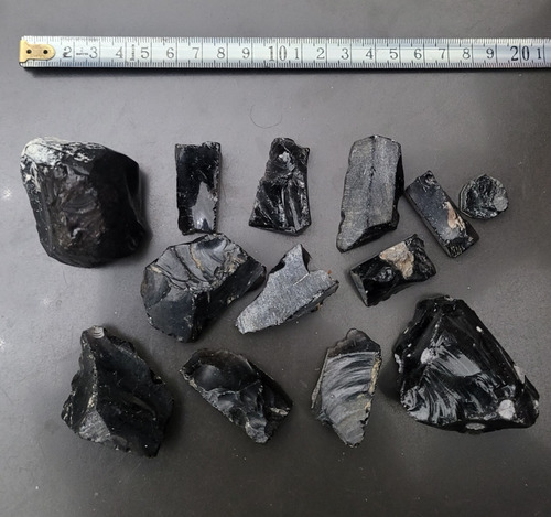 Obsidiana. Piedras Minerales