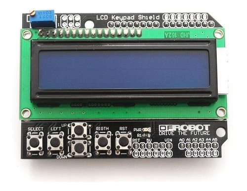 Display Lcd Keypad 16x2 P/ Arduino Uno E Mega Pronta Entrega