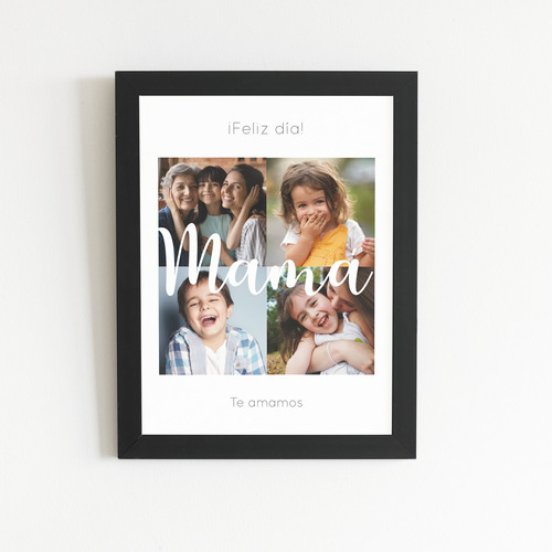 Regalo Día De La Madre Poster Imprimible Personalizado Fotos