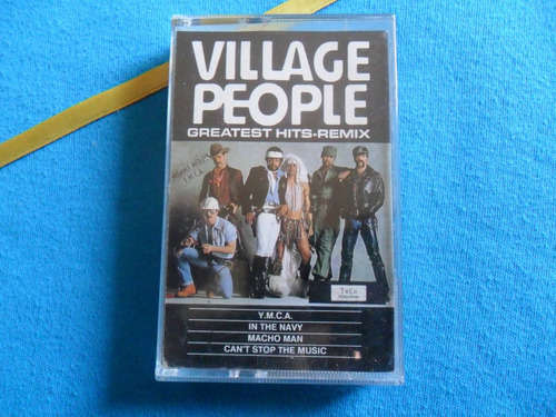 Casete Village People Greatest Hits - Remix