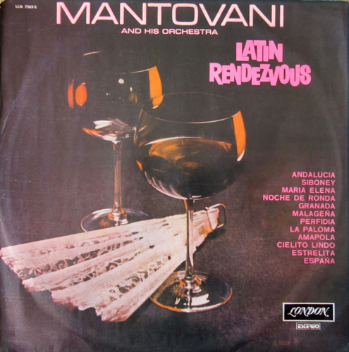 Lp Mantovani And His Orchestra Latin Rendezvous