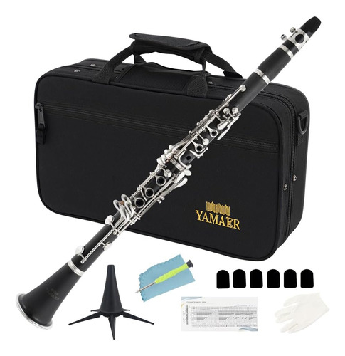 Yamaer Bb Clarinete - Clarinete De Banda Para Clarinetes De 