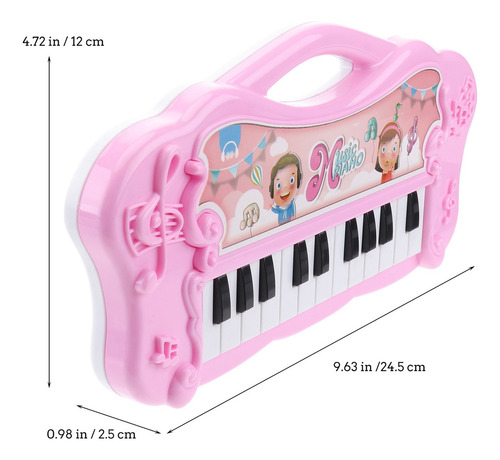 Piano De Teclado Para Niños Pequeños, Juguete Musical Para N