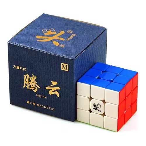 Dayan Tengyun M 3x3 Magnetico Speedcube Negro - Stickerless