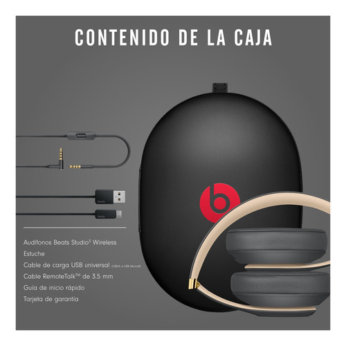 Imagen 6 de 6 de Auriculares Beats Studio³ Wireless - Shadow gray