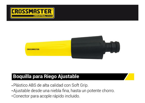 Imagen 2 de 4 de Boquilla Para Riego Ajustable Crossmaster 9937904