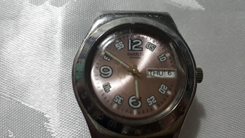 Relogio Lote 17 Vintage De Pulso Swatch Feminino Irony