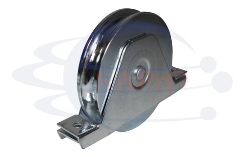 Imagen 3 de 10 de Kit De 2 Ruedas De 10cm Con Base Para 380 Kg Comunello