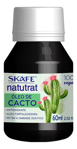 Skafe Natutrat - Óleo Capilar De Cacto 60ml