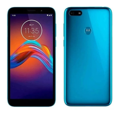Motorola E6 Play 32gb 2gb Ram Azul Garantía En Almagro!