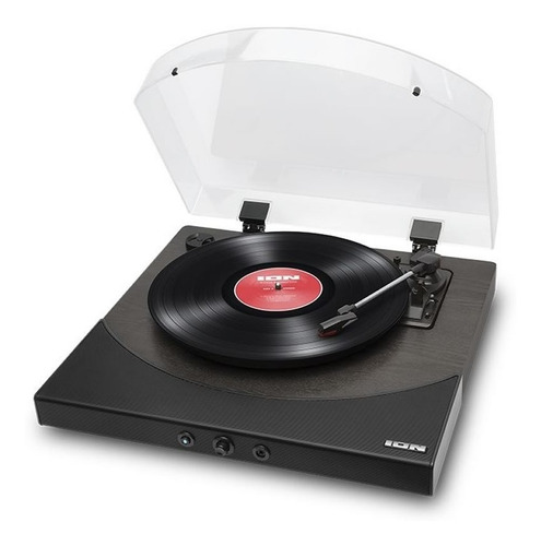 Premier Lp Ion Toca-discos Preto Usb Mp3 Vitrola Com Conversor Digital E Bluetooth Premier-lp