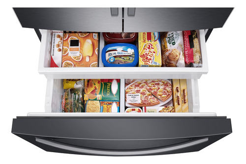 Imagem 8 de 9 de Geladeira Inverter Frostfree Samsung Family Hub 614l Black