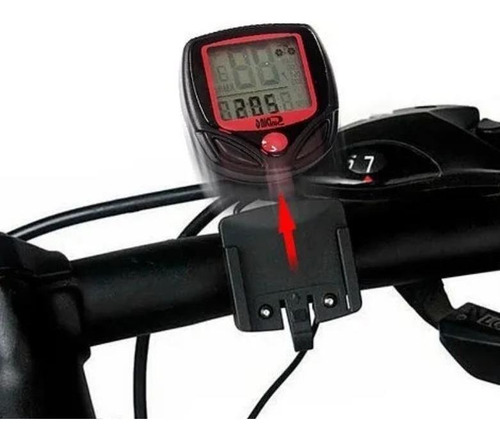 Velocímetro Para Bicicleta 15 Funções Com Fio À Prova D'água