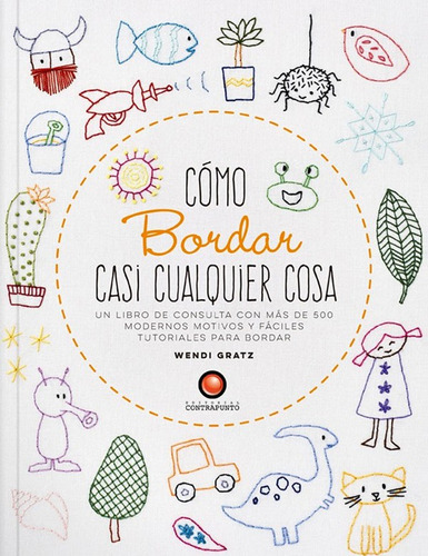 Libro Como Bordar Casi Cualquier Cosa