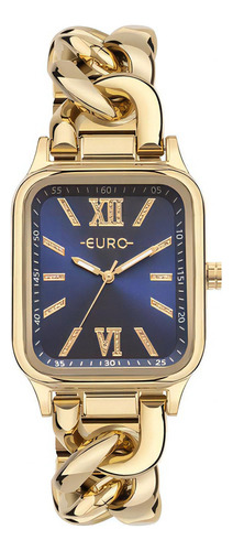 Relógio Euro Feminino Eu2035yuf/4a Bracelete Retangular