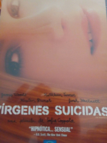 Kristen Dunst Super Dvd Vírgenes Suicidas D. Sofía Coppola 