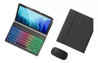 Capa Com Teclado E Mouse Led Para Huawei Matepad T10 9.7