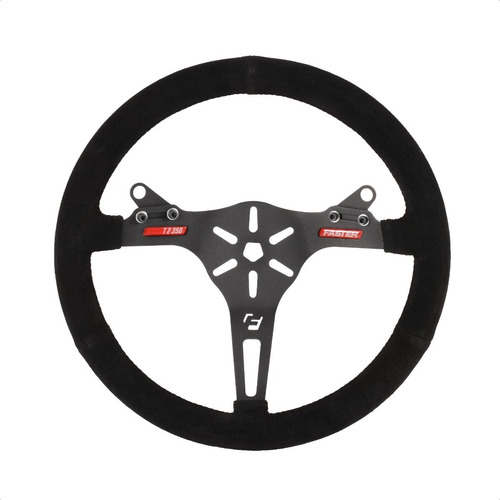 Volante Collino Deportivo T2 410 Tapizado Gamuza