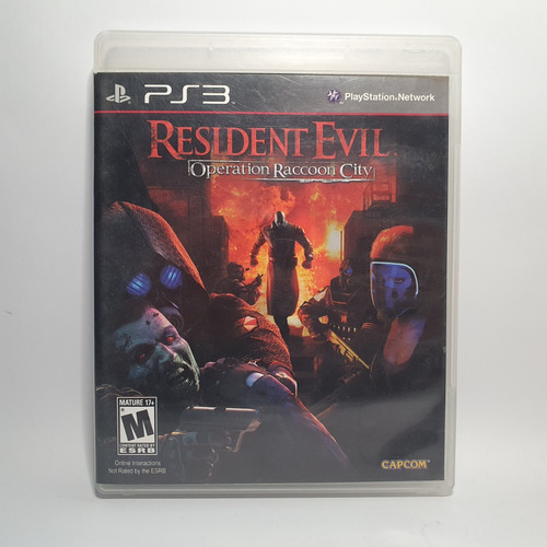 Juego Ps3 Resident Evil - Operacion Raccoon City - Fisico