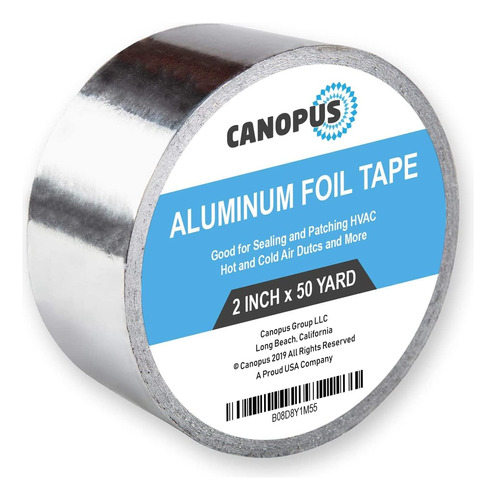 Aluminum Foil Tape, Cinta De Aluminio Resistente Al Cal...