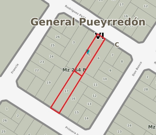 Imagen 2 de 3 de Terreno En Venta Lote R4 433mts2 Pinos De Anchorena